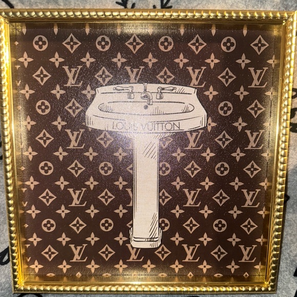 unbranded Other - “The Royal Sink” Canvas Wall Art Decor- 12x12 New